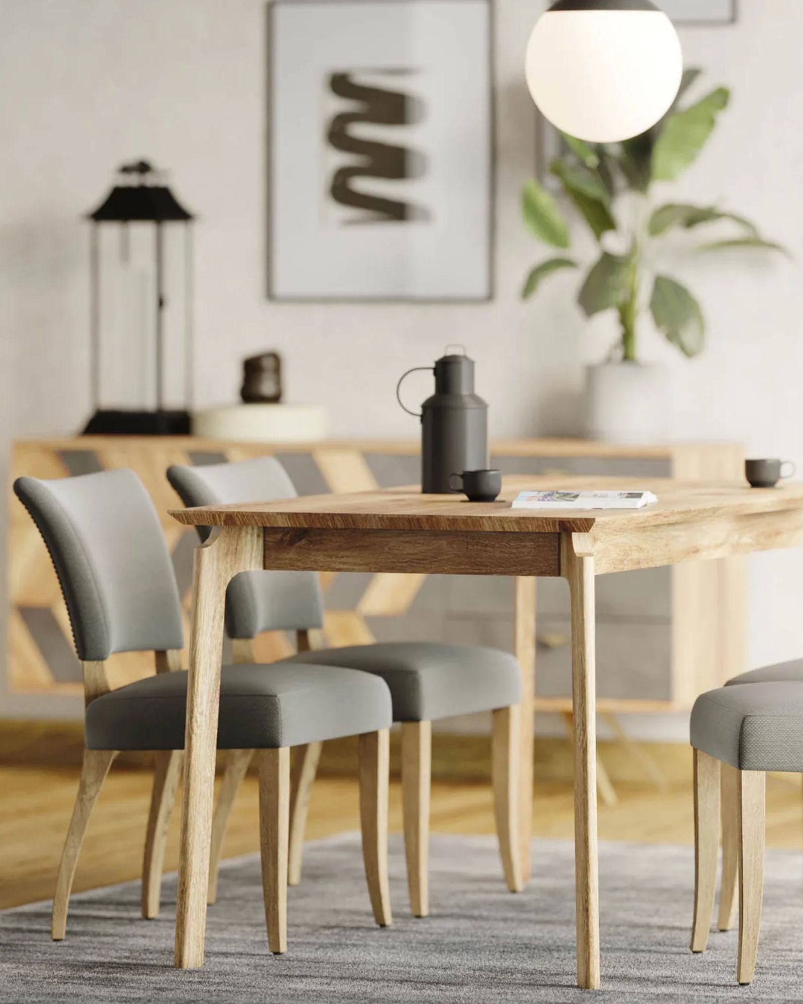 KENZO DINING TABLE NATURAL