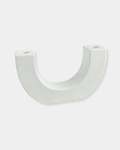 WHITE U-SHAPED - TAPER HOLDER