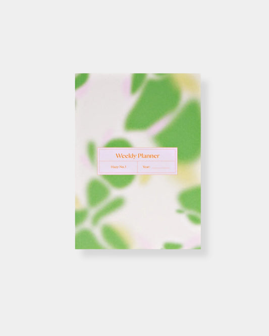 HAZY UNDATED POCKET WEEKLY PLANNER