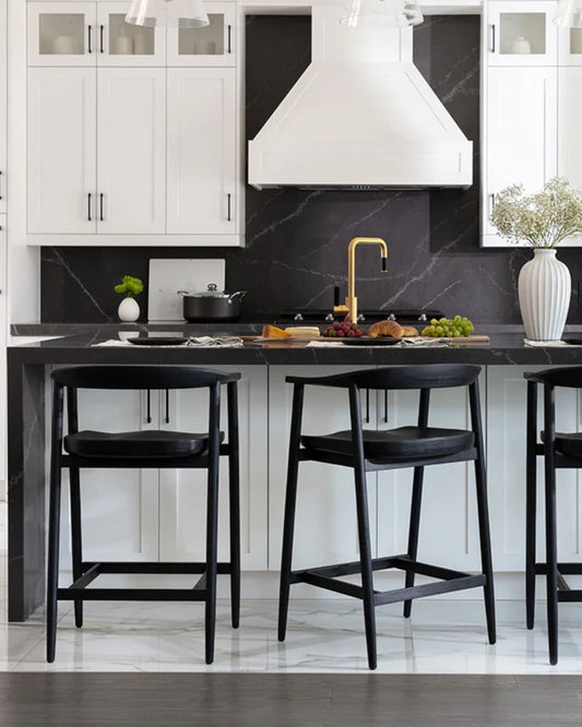 JEREMY COUNTER STOOL - BLACK