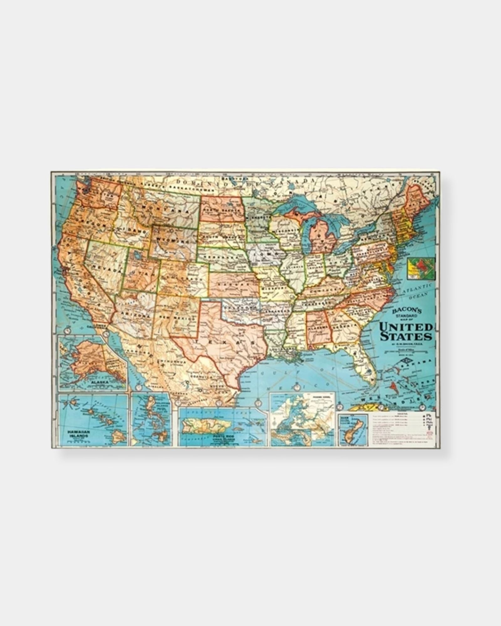 UNITED STATES MAP - POSTER