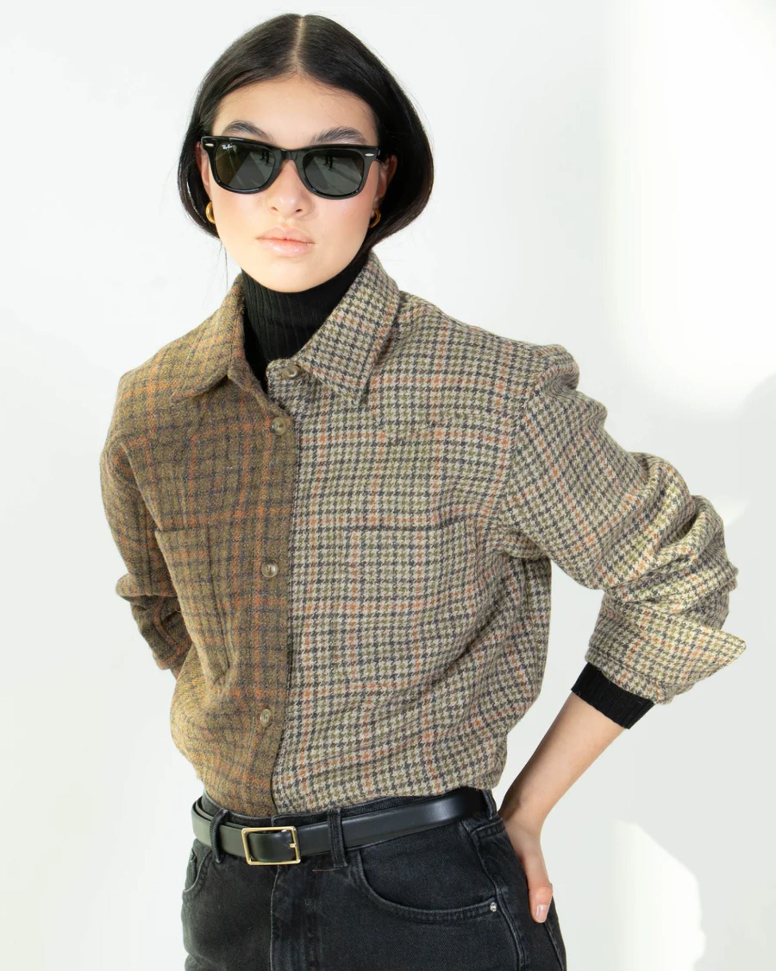 WESTERN SHIRT TWO TONED