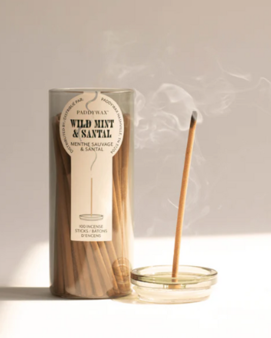 WILD MINT & SANTAL - INCENSE STICKS