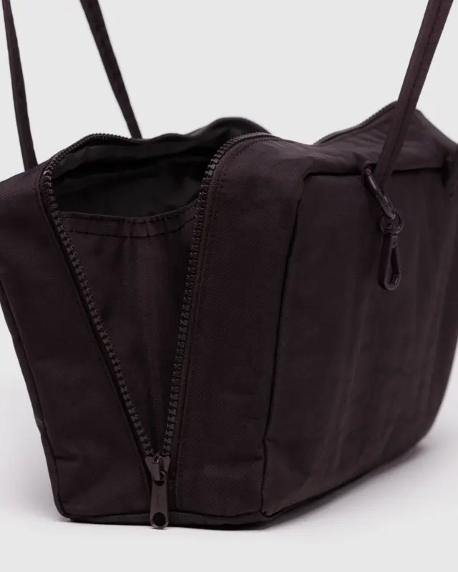 NYLON BOWLER BAG - CHOCOLATE PLUM