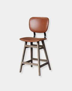 FRASER COUNTER STOOL - TAN BROWN