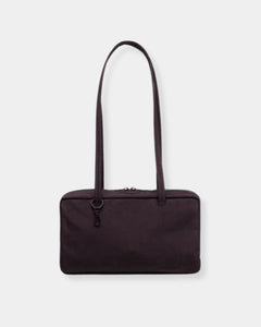 NYLON BOWLER BAG - CHOCOLATE PLUM
