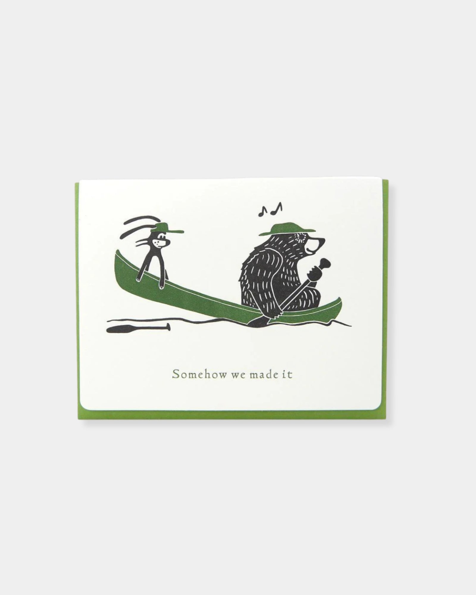 SOMEHOW WE MADE IT - CARD