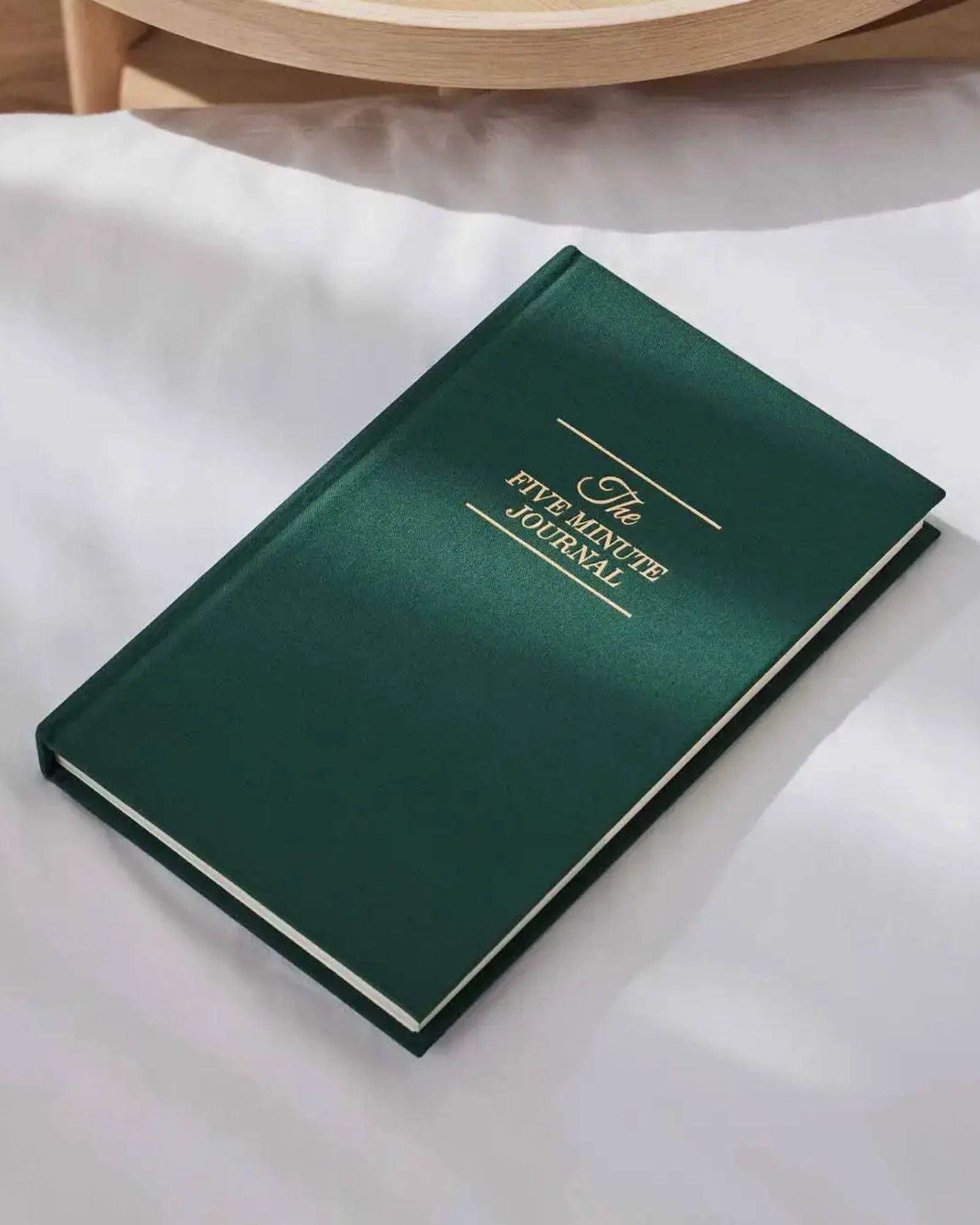 THE FIVE MINUTE JOURNAL GREEN - DAILY GUIDED GRATITUDE