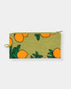 FLAT POUCH - ORANGE TREES