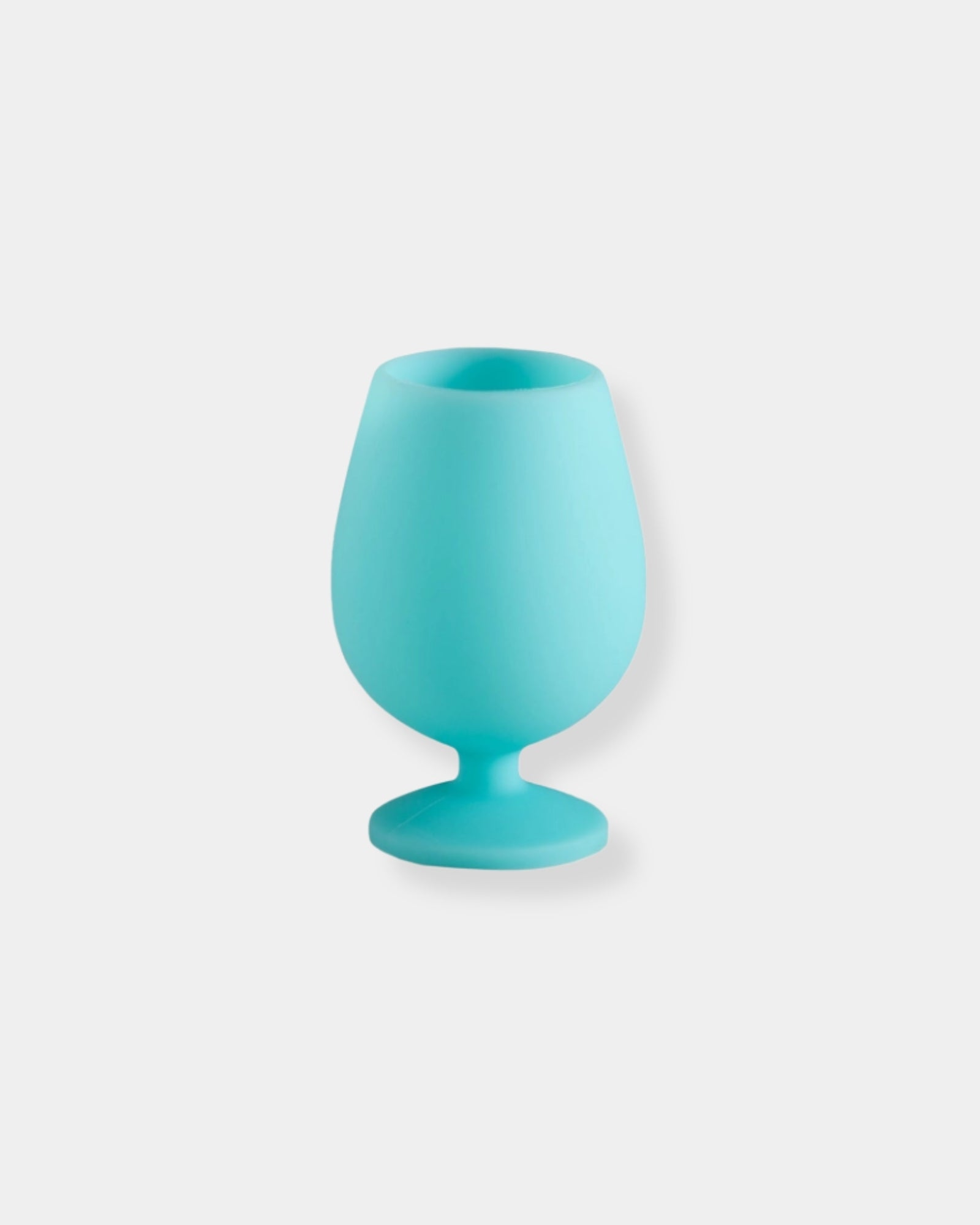 SPRING STEMM SILICONE WINE GLASS - TEAL