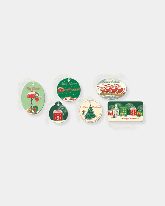 VINTAGE CHRISTMAS GIFT TAGS