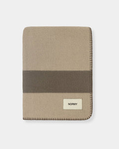 MERINO WOOL BLANKET - CLAY & FUNGI