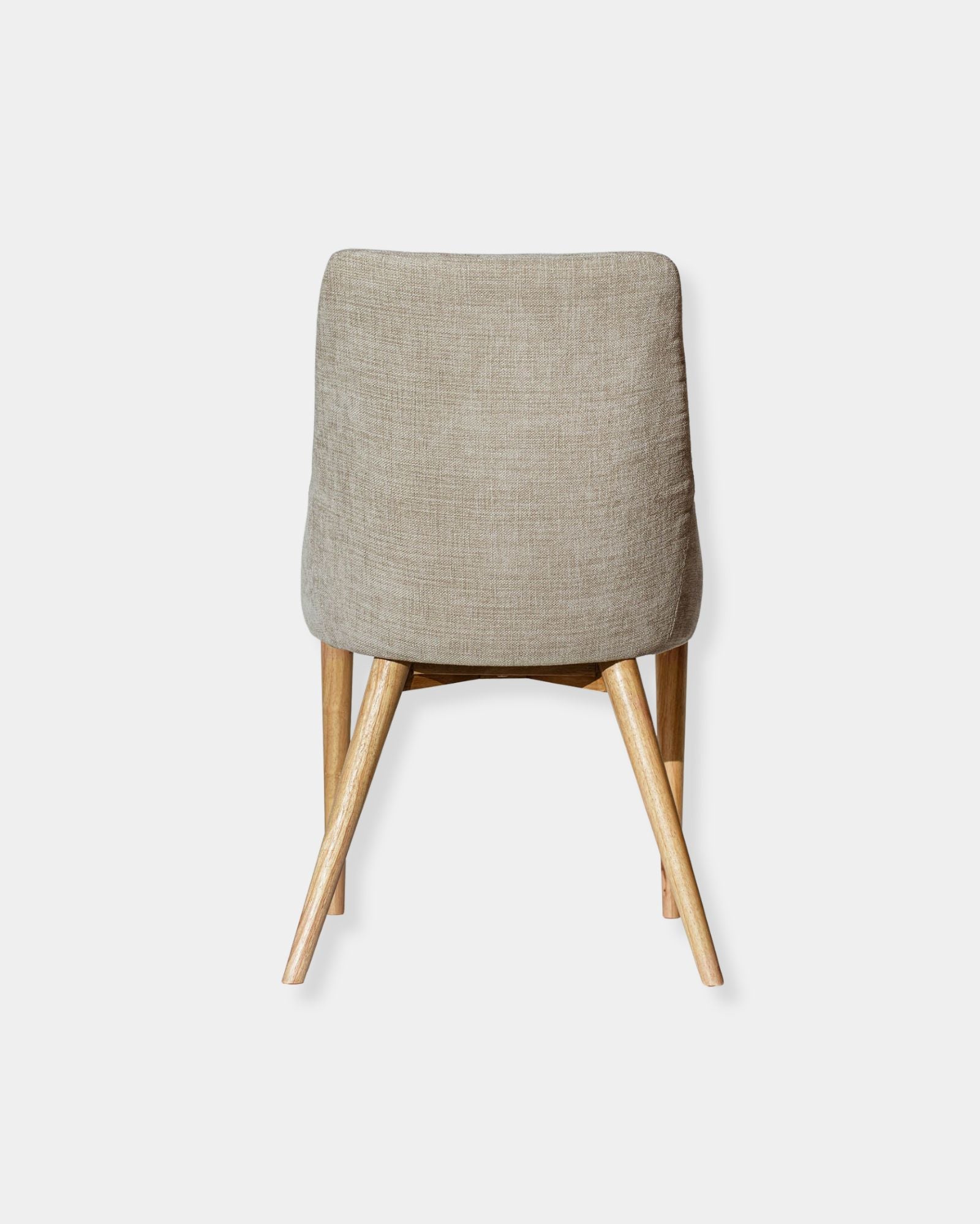 FRITZ SIDE CHAIR TAUPE NATURAL - SET OF 2