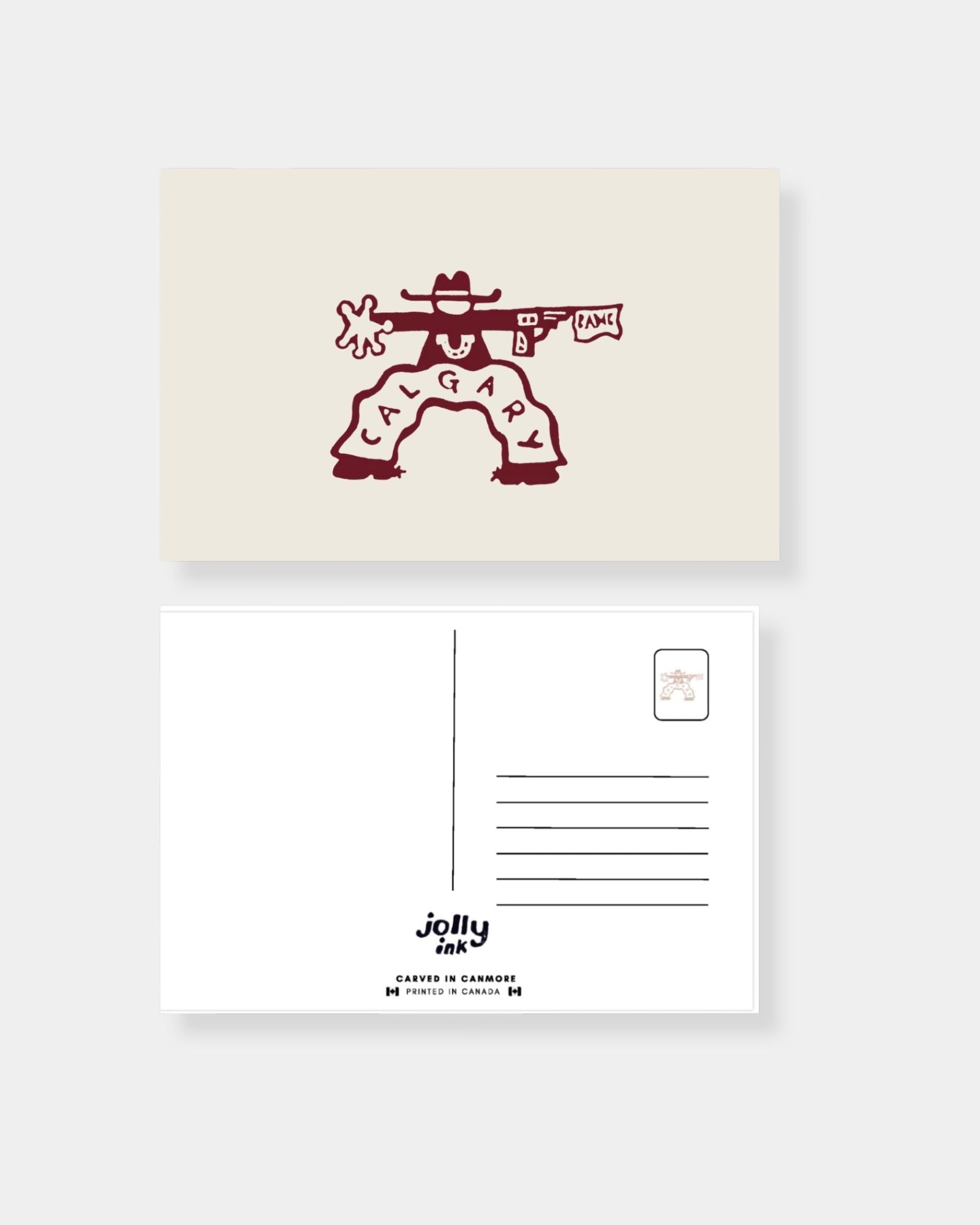 CALGARY WESTERN POSTCARD