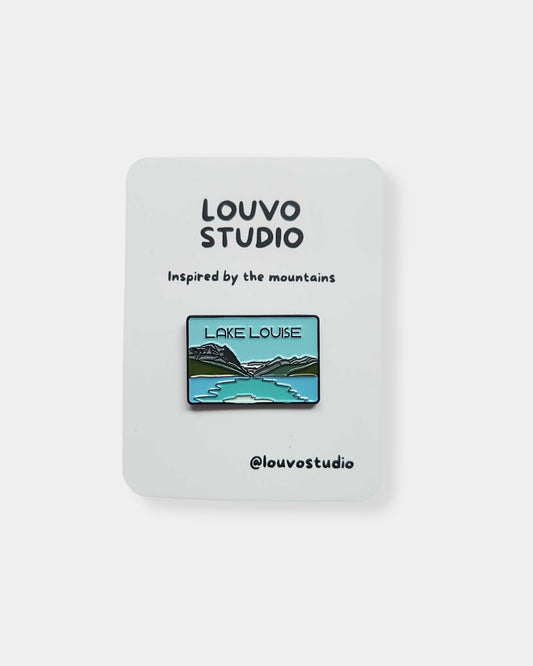LAKE LOUISE - ENAMEL PIN