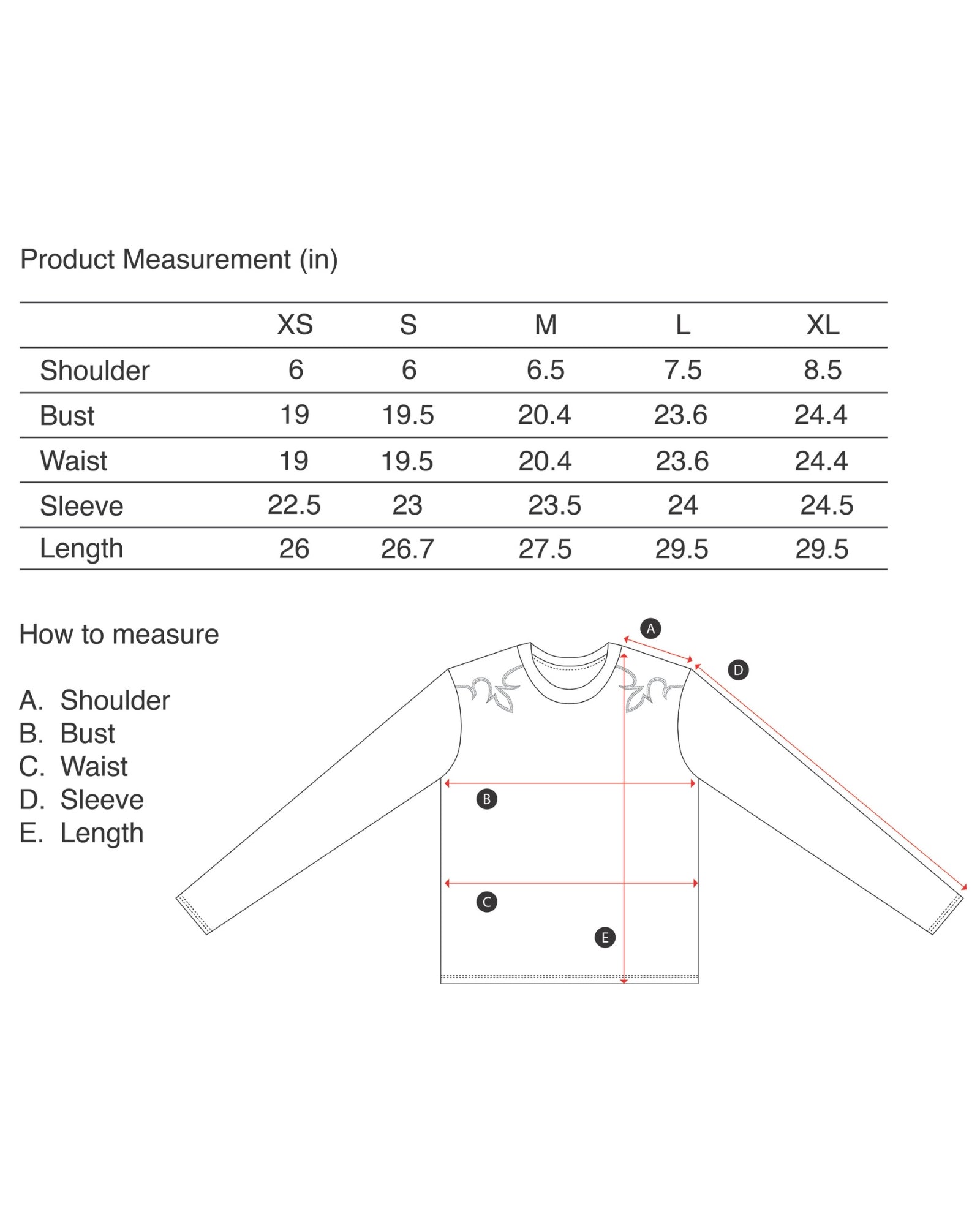 LASSO TOP - WHITE