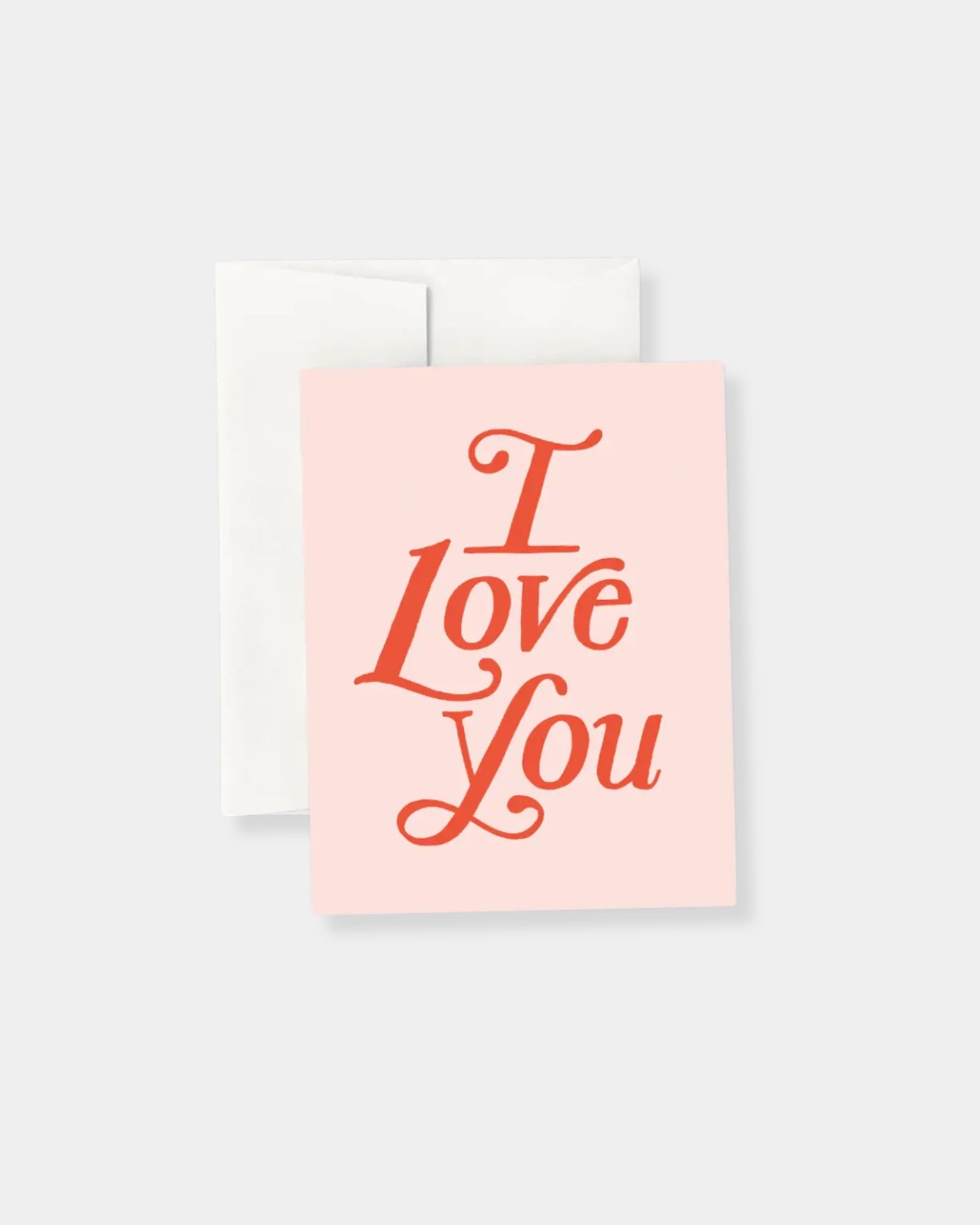 I LOVE YOU - CARD