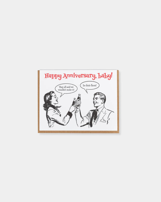 FACES ANNIVERSARY - CARD