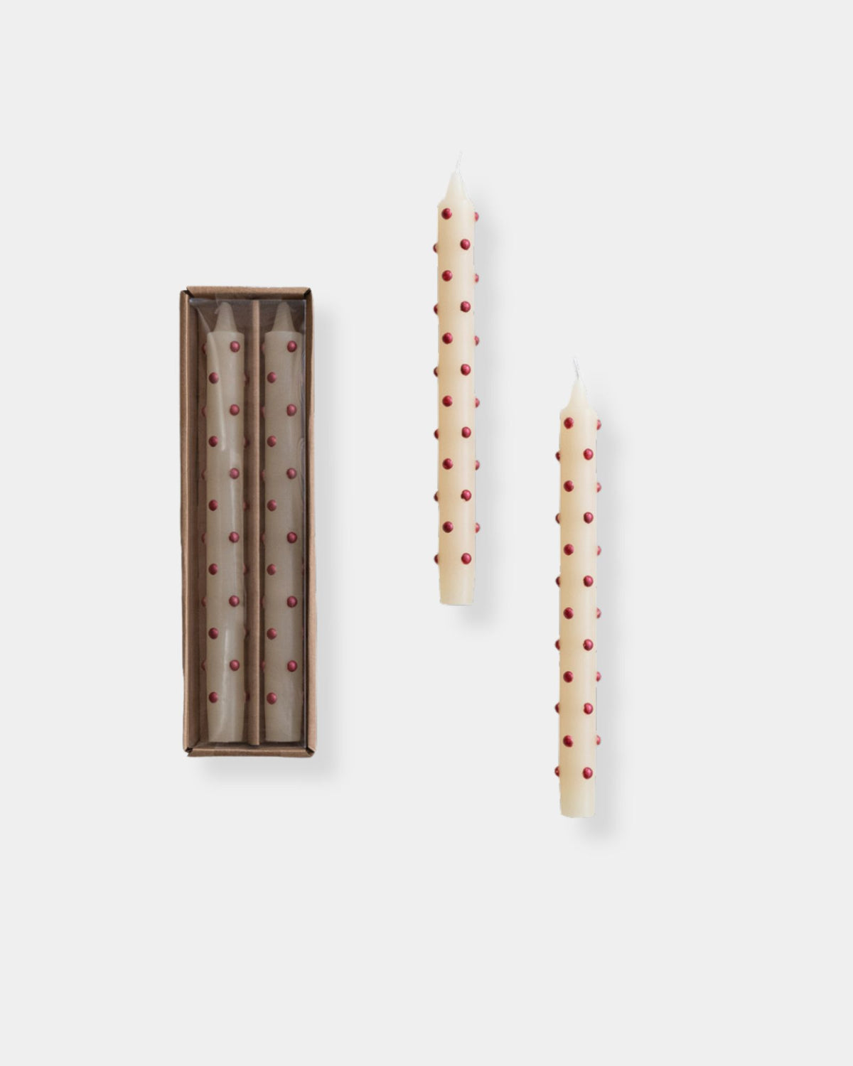 10" DOT TAPER CANDLES