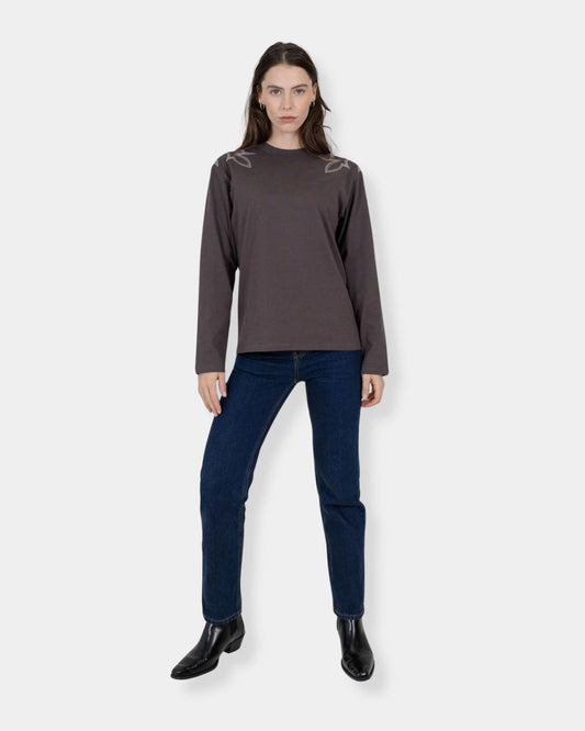 LASSO TOP BLACK