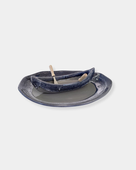 RIVER ROCK - CANOE ON A LAKE DIP SET