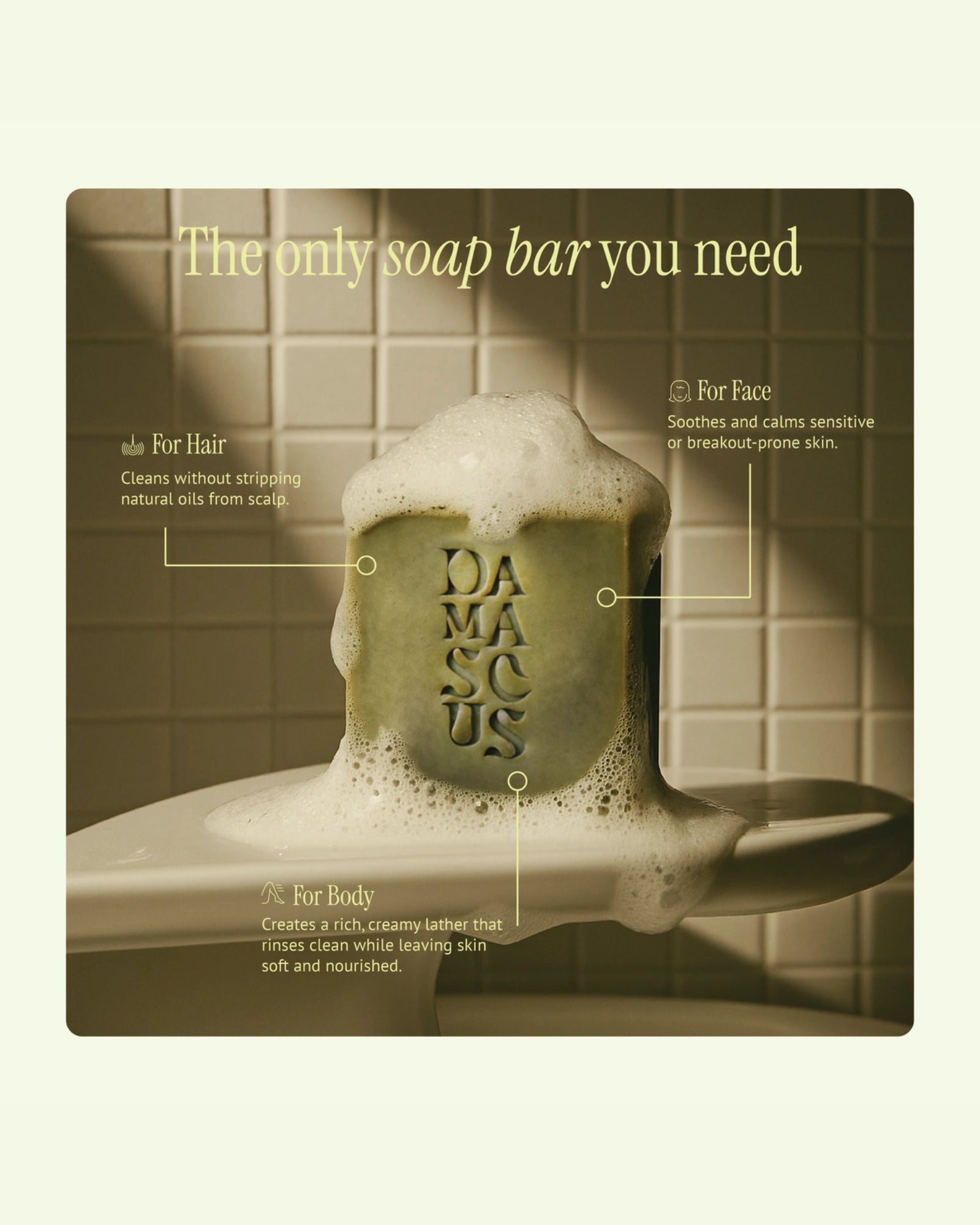 THE CLASSIC UNSCENTED SOAP