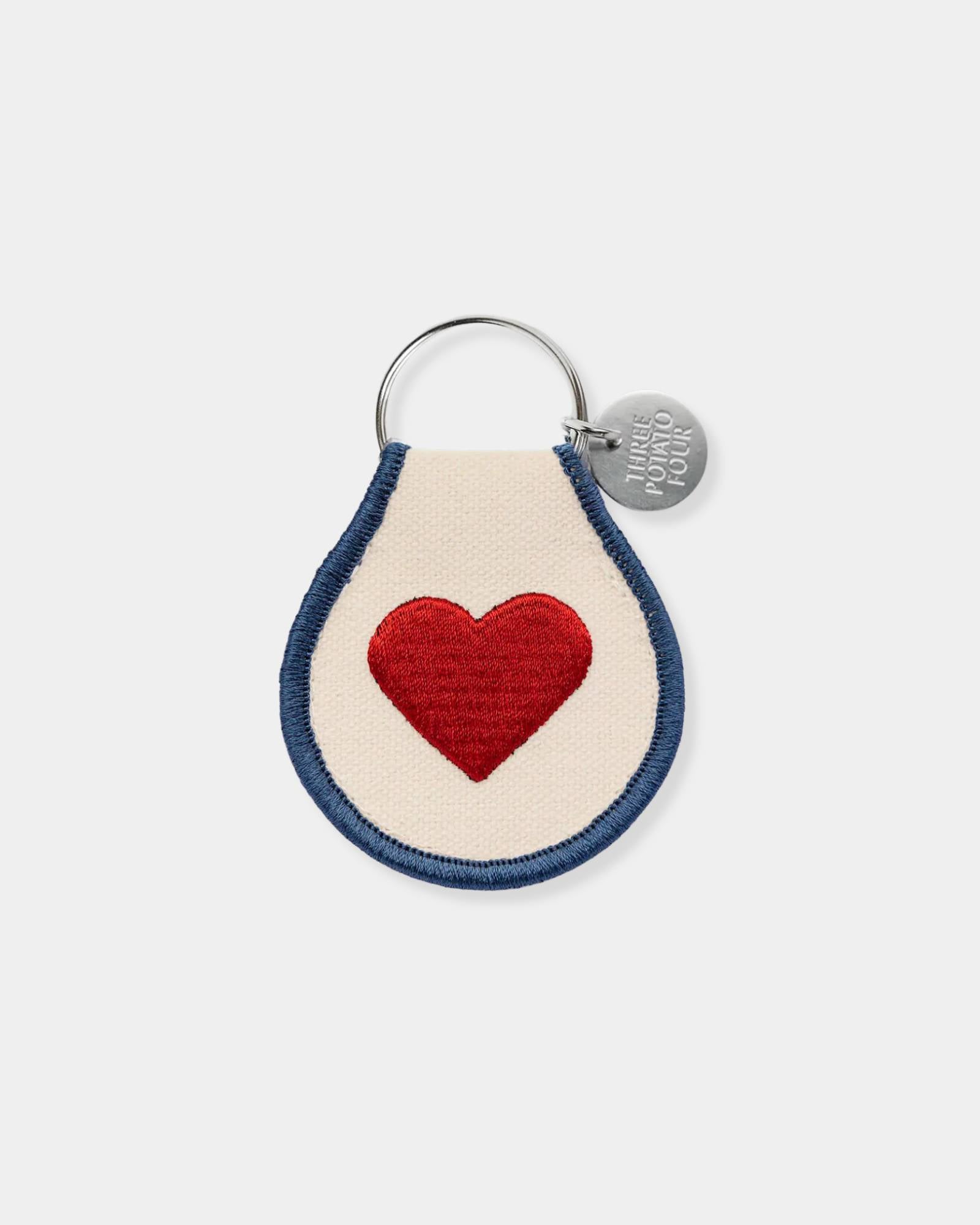 HEART - PATCH KEYCHAIN