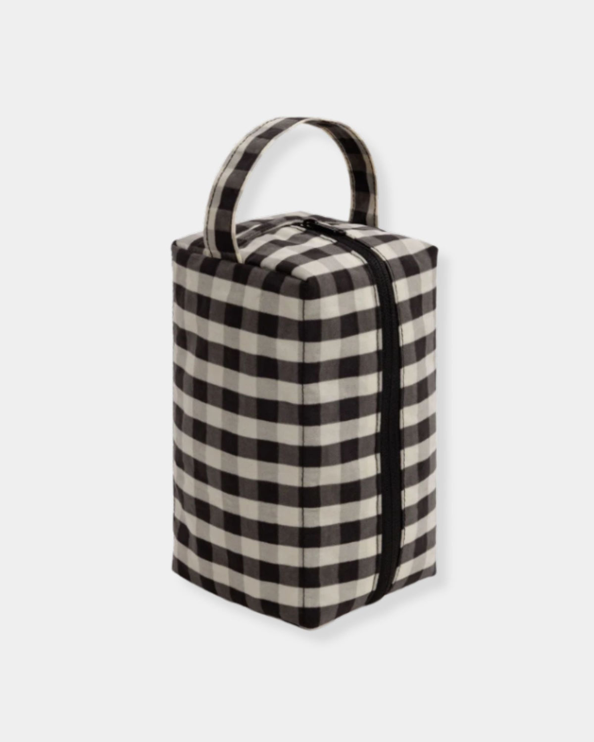 DOPP KIT - BLACK & WHITE GINGHAM