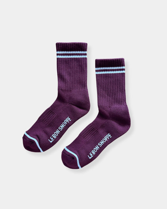 MAROON BOYFRIEND - SOCK