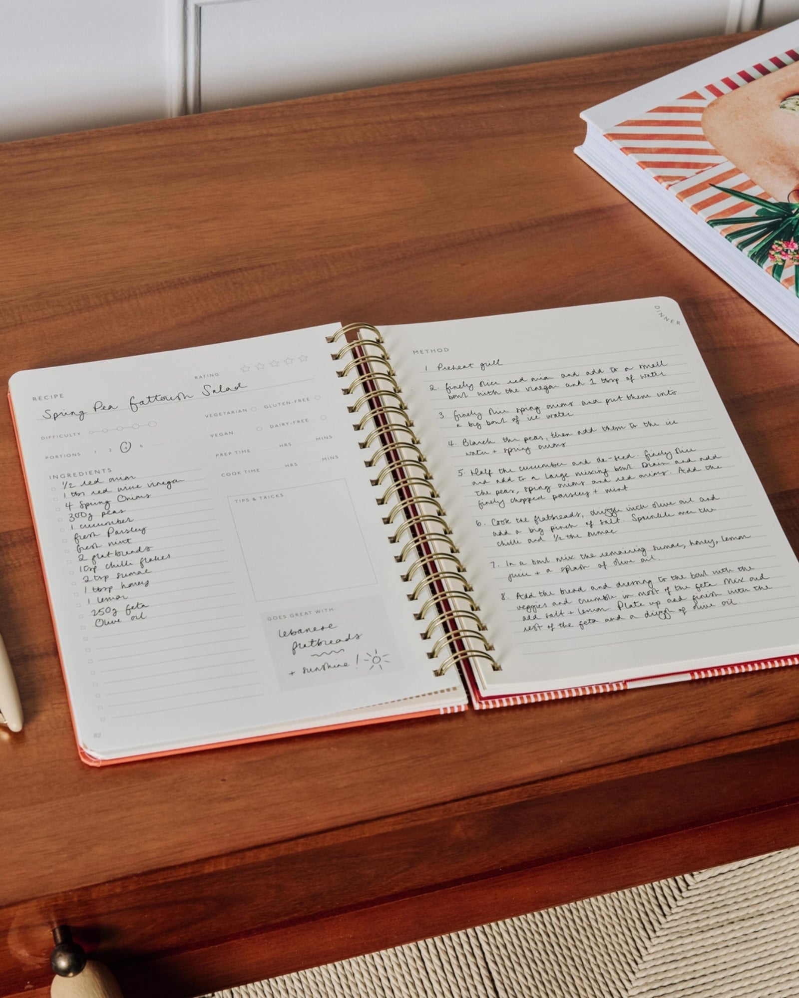EAT WELL GUIDED RECIPE JOURNAL