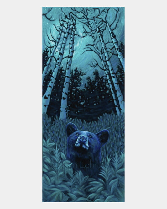 MIDNIGHT BLUE 12 X 30 - PRINT