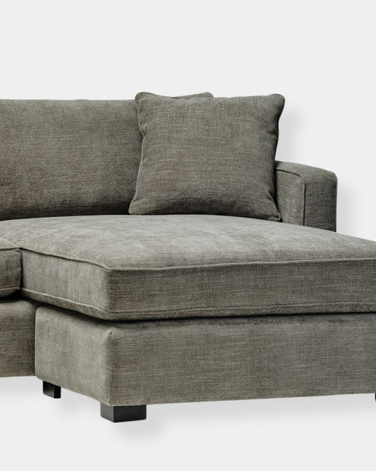 REVI SOFA W/CHAISE - BLIP LEAF