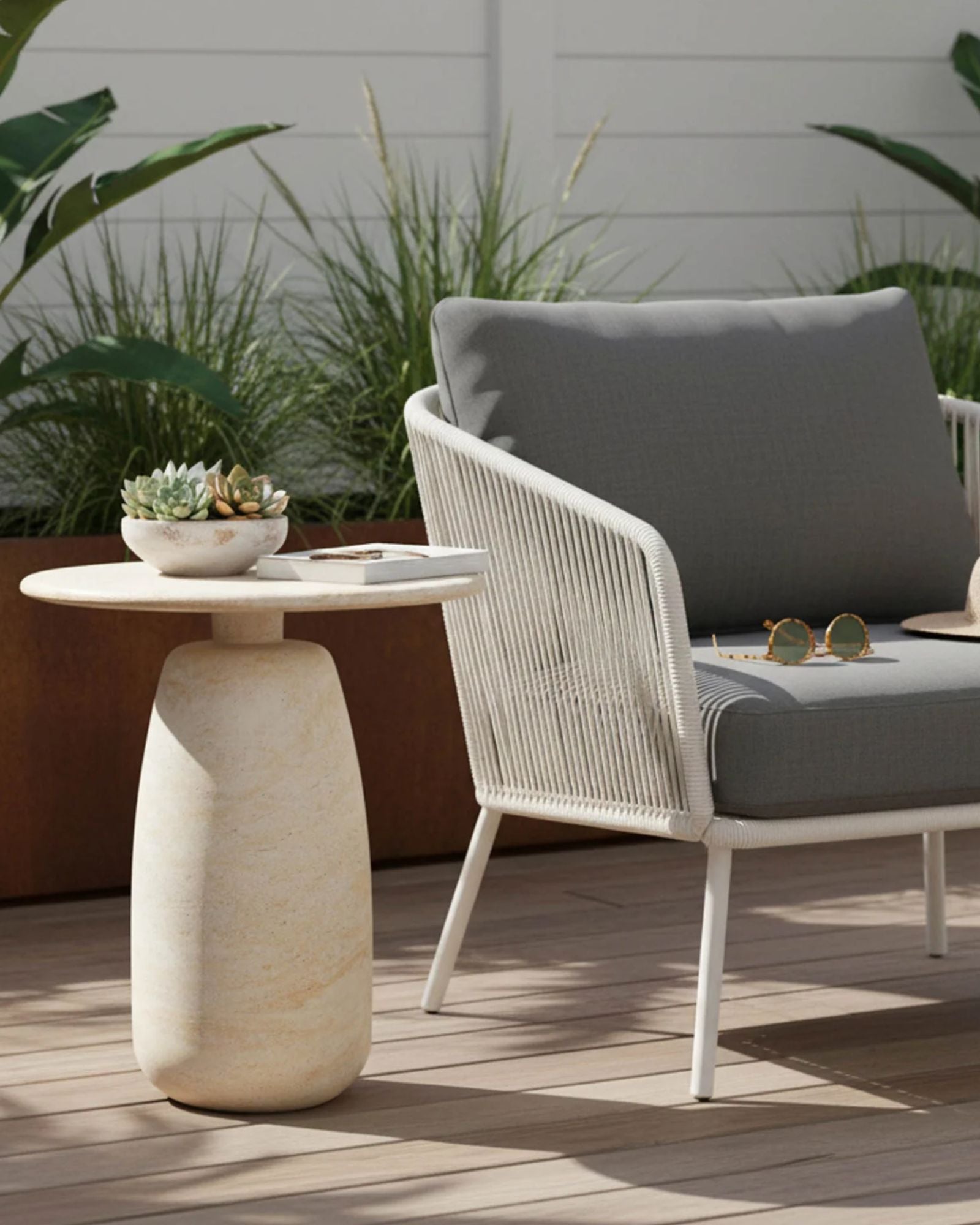 OLYMPIA TALL SIDE TABLE