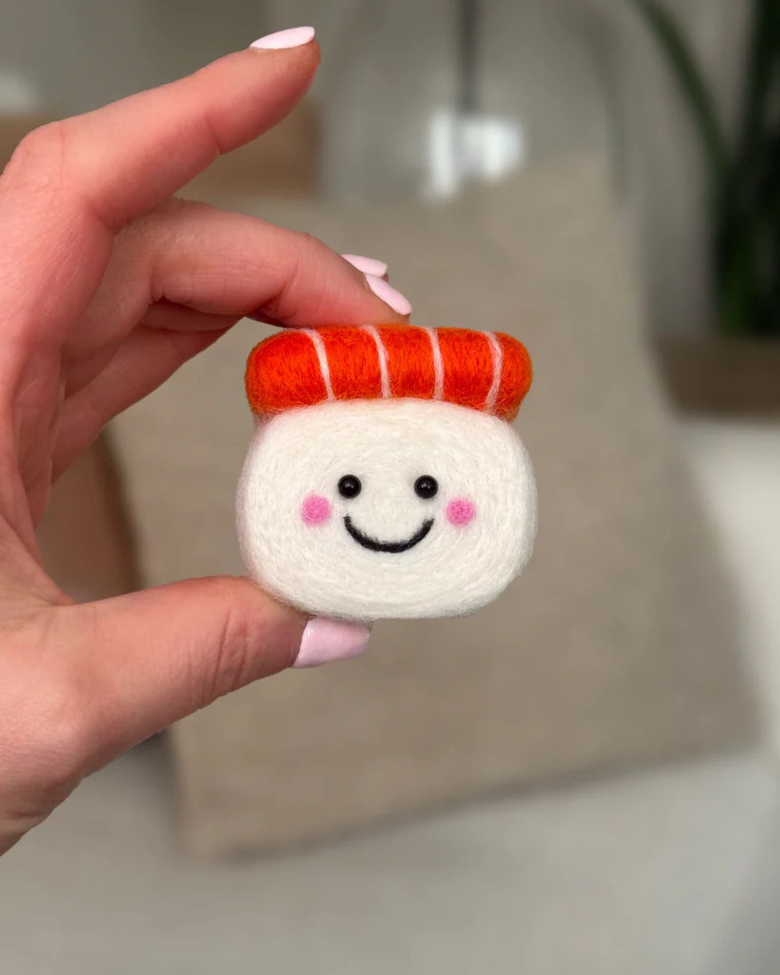 SALMON SUSHI NEEDLE FELTING KIT