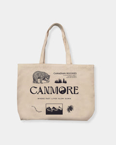 CANMORE BLACK - TOTE BAG