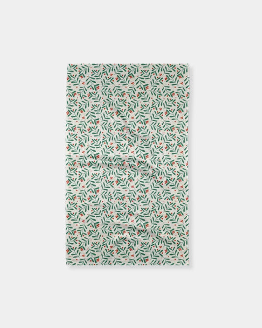 MERRY BERRY CHEERY RED - TEA TOWEL