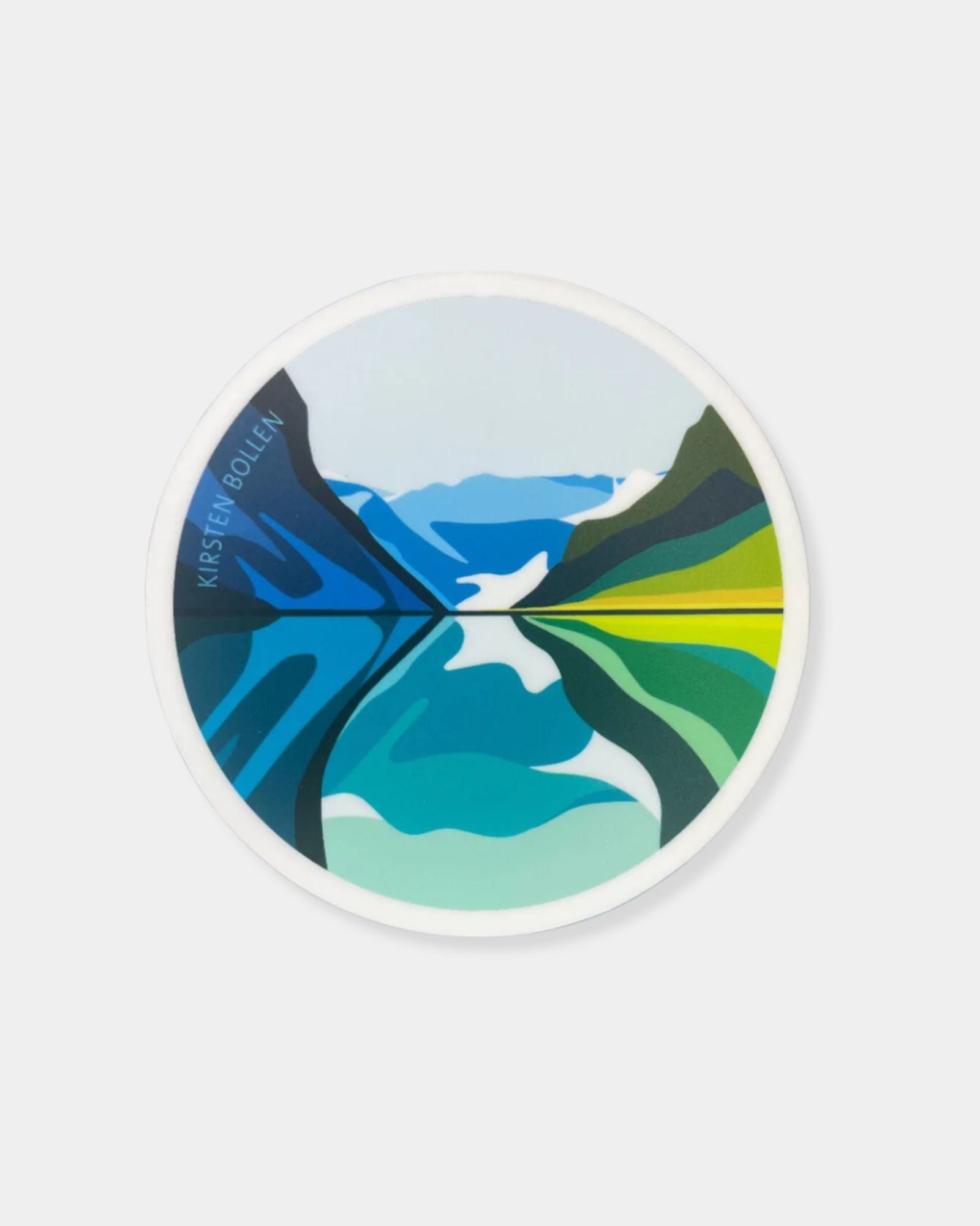 LAKE LOUISE KALEIDOSCOPE - 12x12 PRINT
