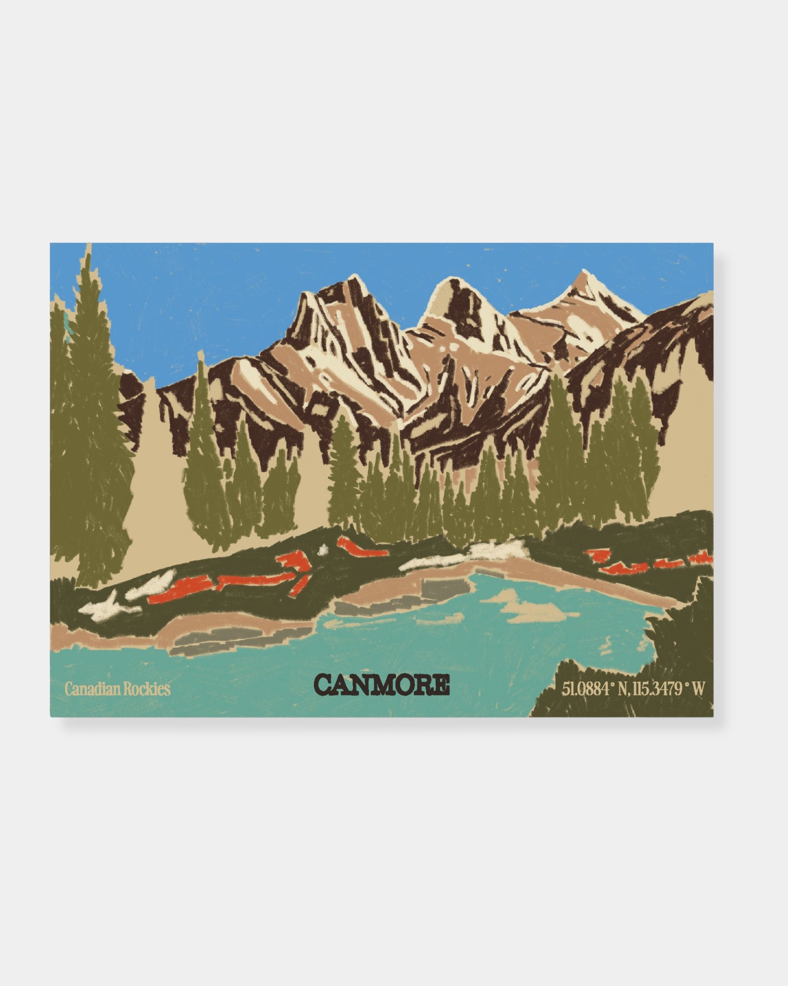 THREE SISTERS - STONEWATERS POSTCARD