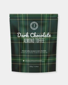 ALMOND TOFFEE IN DARK CHOCOLATE