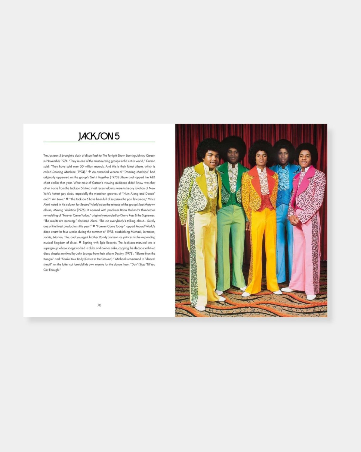 A NIGHT AT THE DISCO - BOOK | Stonewaters