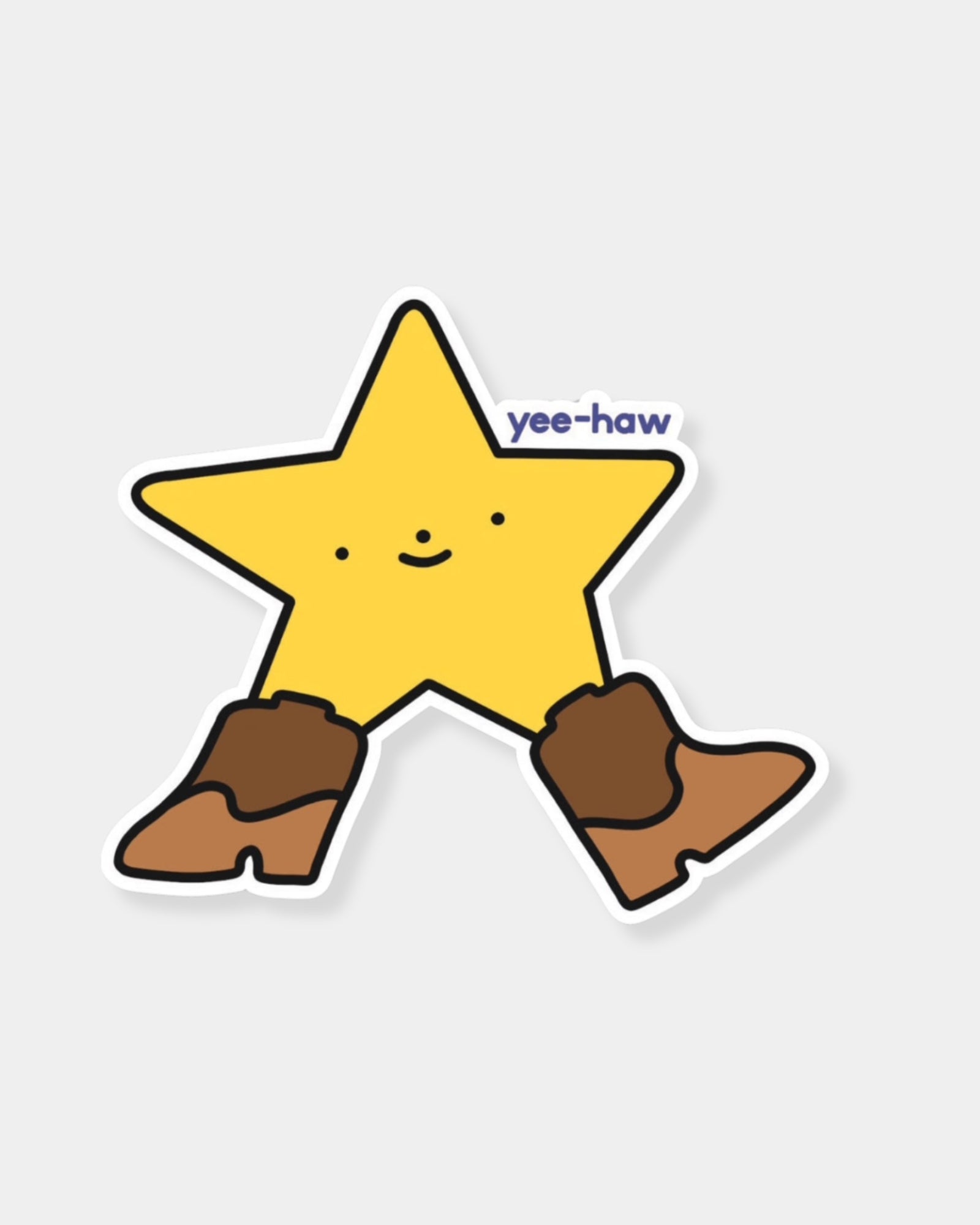 COWBOY STAR - STICKER