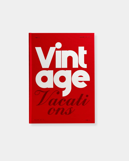 VINTAGE VACATIONS - COFFEE TABLE PHOTO ALBUM
