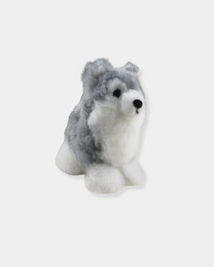 STANDING HUSKY WOLF - 8.5"