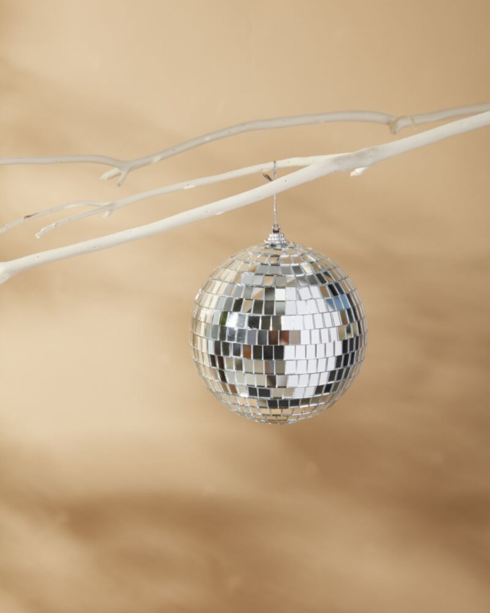 DISCO BALL ORNAMENT 2.5"