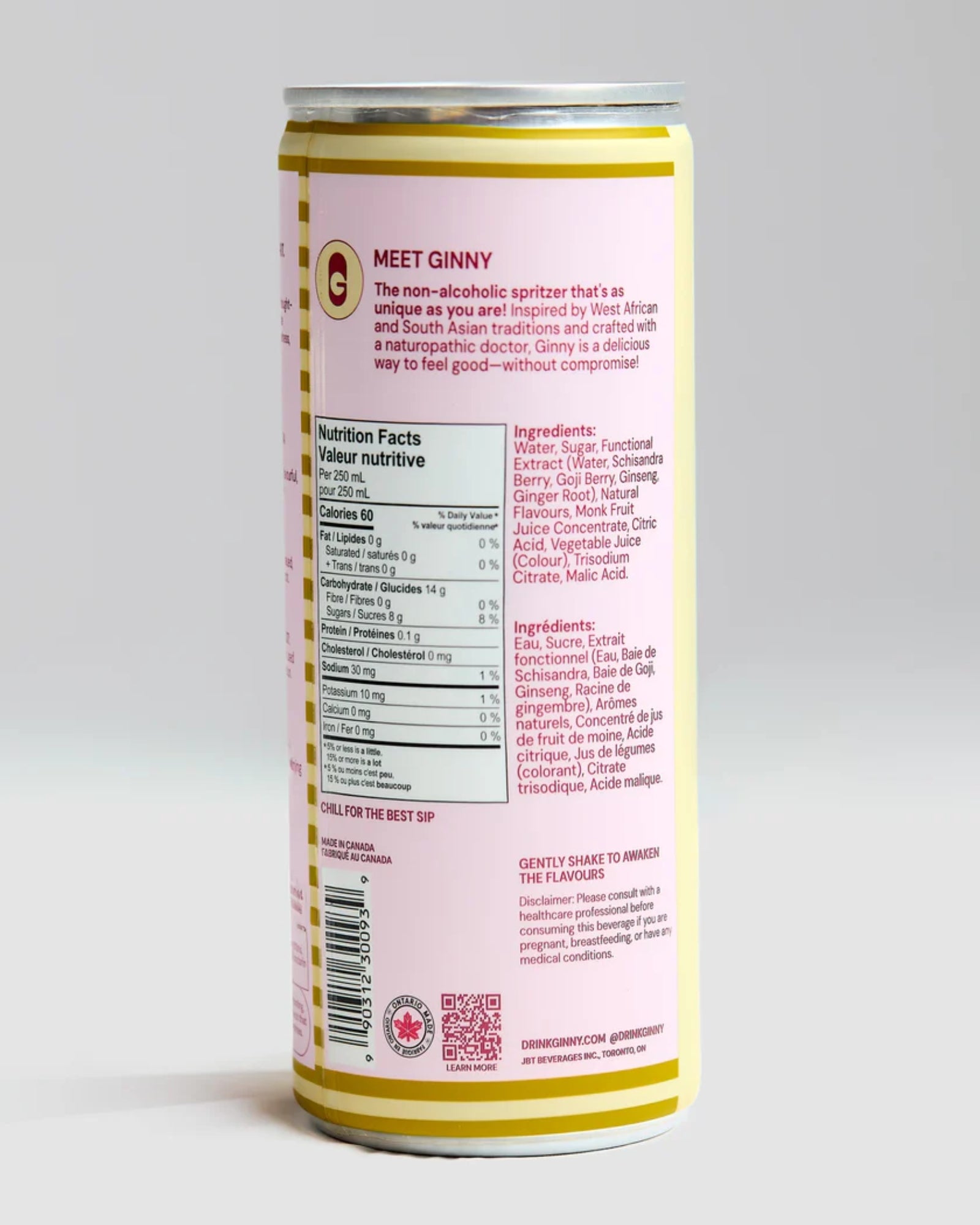GINNY - HIBISUCS YUZU GINGER 120ml
