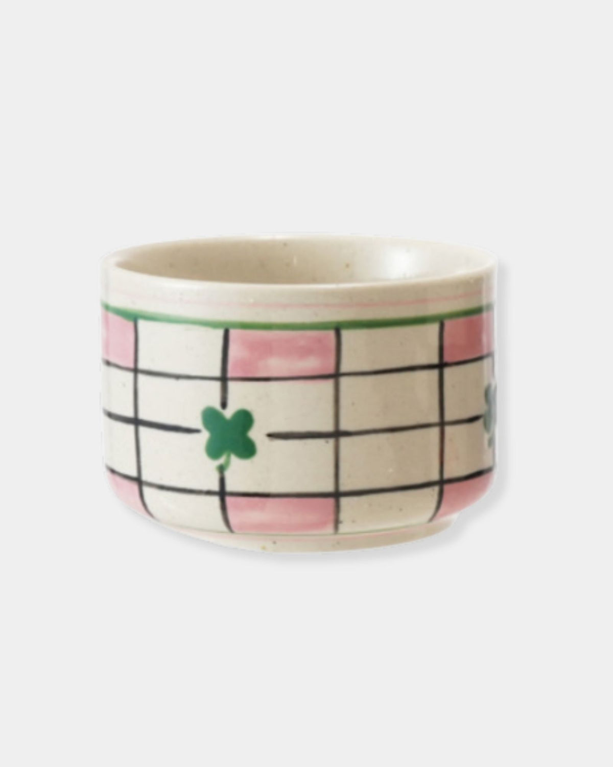CLOVER CHECKERED BOWL