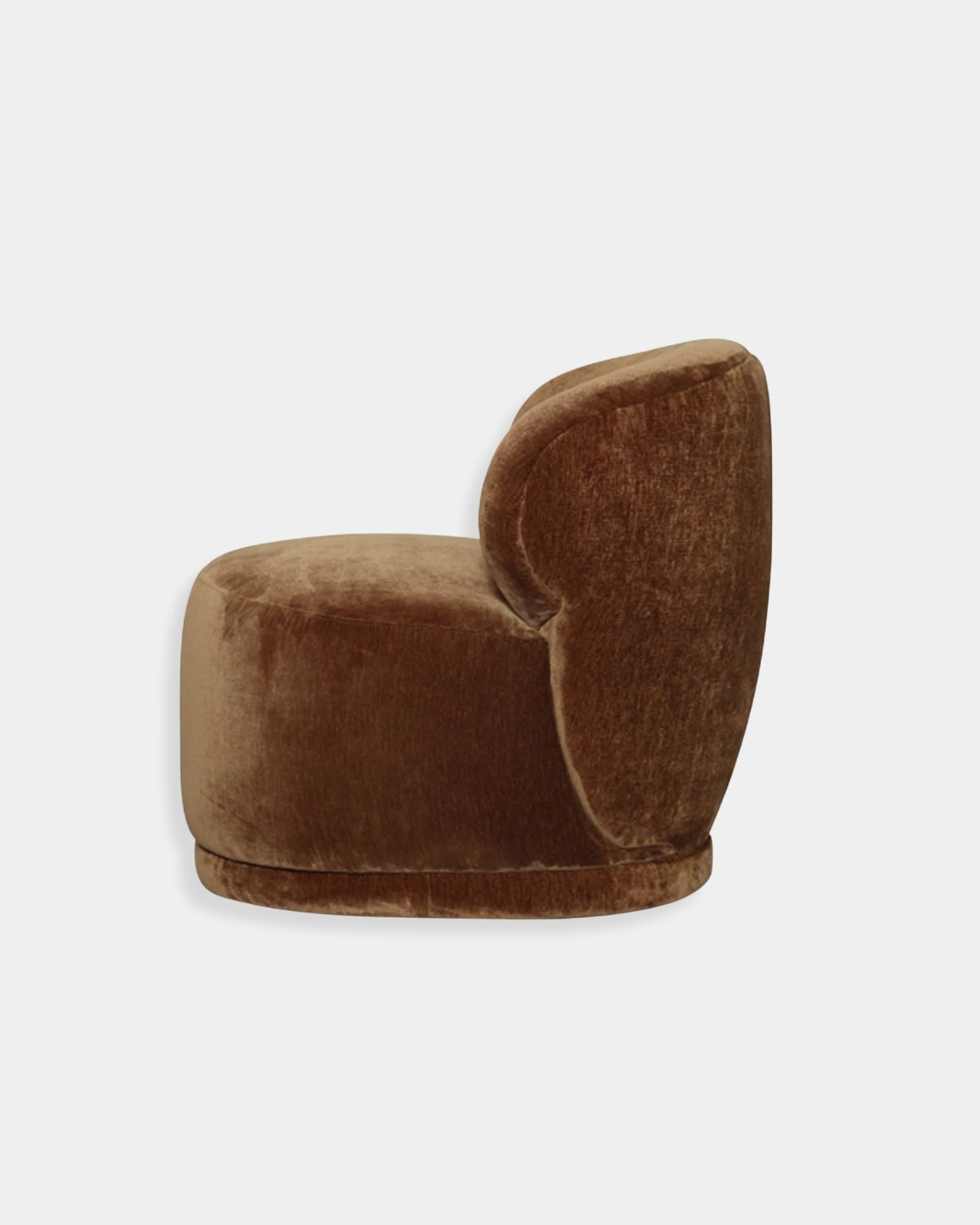 ROLLO CLUB CHAIR - VELVET BRONZE