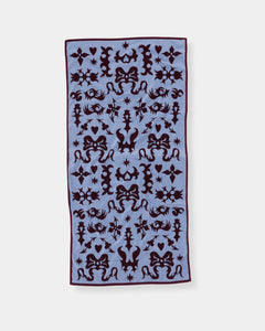 BATH TOWEL - WESTERN CUT-OUTS