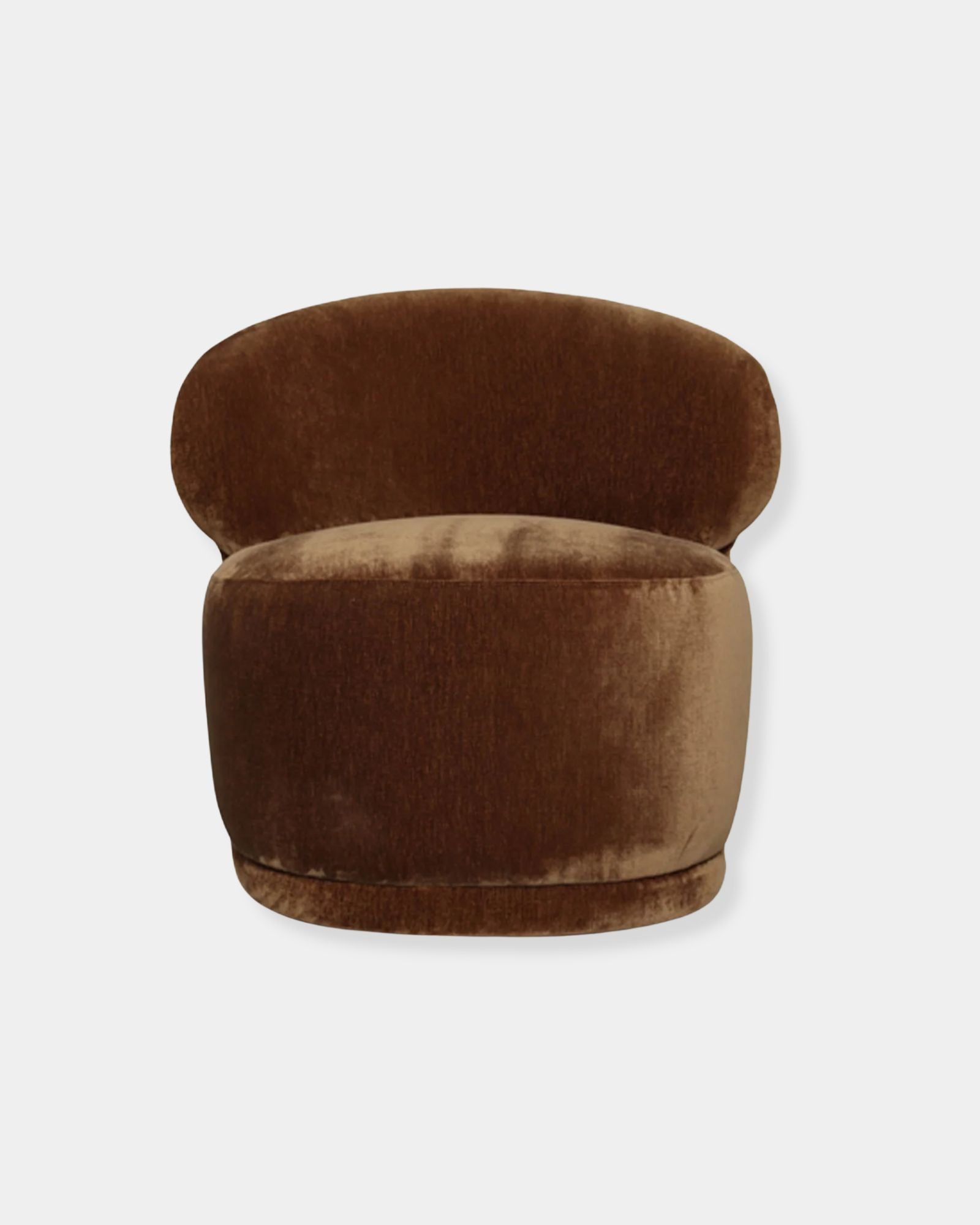 ROLLO CLUB CHAIR - VELVET BRONZE