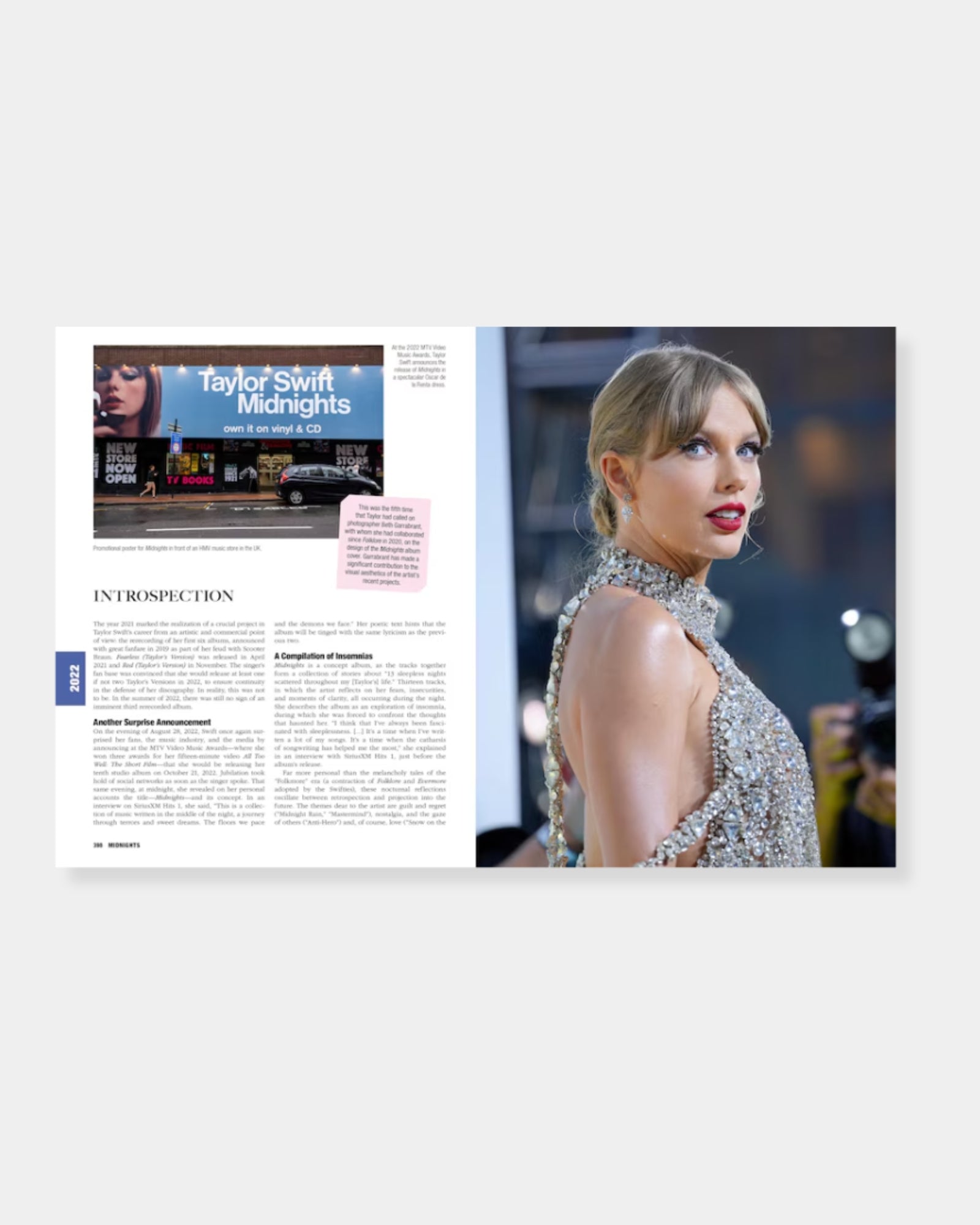 TAYLOR SWIFT ALL THE SONGS - BOOK